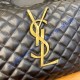 Saint Laurent Icare Maxi Shopping Bag In Quilted Lambskin YSL698651-black