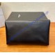 Saint Laurent Cassandre Small Envelope Pouch In Lambskin YSL764931-black