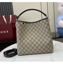 Gucci GG Emblem medium bucket bag GU815103-black