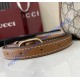 Gucci GG Emblem medium bucket bag GU815103-brown
