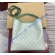 Gucci GG Emblem medium bucket bag GU815103-green
