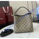 Gucci GG Emblem small bucket bag GU815118-black