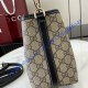 Gucci GG Emblem small bucket bag GU815118-black