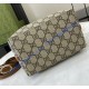 Gucci GG Emblem small bucket bag GU815118-brown