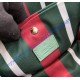 Gucci GG Emblem small bucket bag GU815118-green