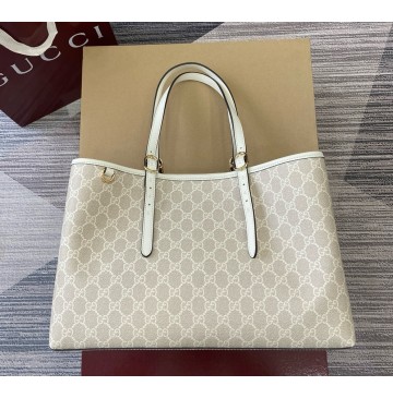 Gucci GG Emblem Large tote bag GU815213-oat-beige