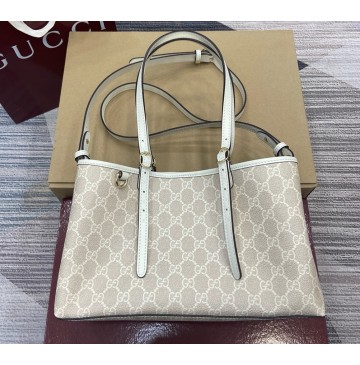 Gucci GG Emblem Medium tote bag GU815214-oat-beige