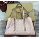Gucci GG Emblem Medium tote bag GU815214--pink