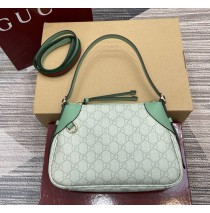Gucci GG Emblem small shoulder bag GU815218-green