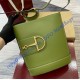 Gucci 73 medium bucket bag GU833660L-green