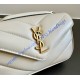 Saint Laurent LOULOU MINI in lambskin YSL821749-cream