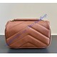 Saint Laurent LOULOU MINI in lambskin YSL821749-pink