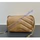 Saint Laurent LOULOU MINI in lambskin YSL821749-tan