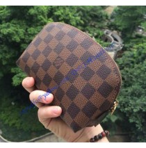 Louis Vuitton Damier Ebene Cosmetic Pouch PM N47516