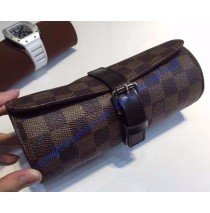 Louis Vuitton Damier Ebene 3 Watch Case