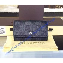 Louis Vuitton Damier Graphite 6 Key Holder