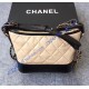 Chanel Gabrielle Small Hobo Bag Beige Black