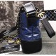 Chanel Gabrielle Small Hobo Bag Blue Black