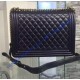 Chanel Boy Large Quilted Flap Bag in Black