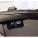Fendi Mini 3Jours in Light Gray Leather Handbag