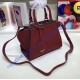 Fendi Mini 3Jours in Wine Red Leather Handbag