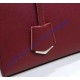 Fendi Mini 3Jours in Wine Red Leather Handbag