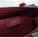 Fendi Mini 3Jours in Wine Red Leather Handbag