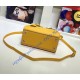 Fendi Mini 3Jours in Yellow Leather Handbag