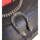 Gucci Dionysus Black Leather Medium Shoulder Bag