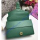 Gucci Dionysus Green Leather Medium Shoulder Bag