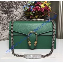 Gucci Dionysus Green Leather Medium Shoulder Bag