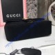 Gucci Mini GG Marmont Black velvet shoulder bag