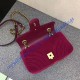 Gucci Mini GG Marmont Rose Red velvet shoulder bag