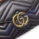 Gucci GG Marmont Black matelasse mini bag