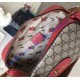 Gucci GG Supreme messenger bag with Red Leather Trim