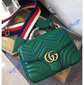 Gucci GG Marmont small Green shoulder bag