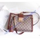 Gucci Padlock small GG shoulder bag Brown