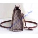 Gucci Padlock small GG shoulder bag Brown