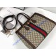 Gucci Ophidia GG medium top handle bag in Supreme Canvas