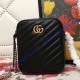 Gucci GG Marmont Mini Shoulder Bag Black