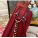 Gucci GG Marmont Mini Shoulder Bag Red