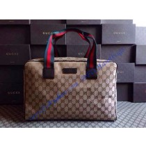 Gucci Original GG Canvas Carry-on Duffle GU153240C brown