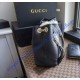 Gucci Soho Leather Shoulder Bag with Chain Straps