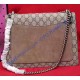 Gucci Dionysus GG Supreme Large Shoulder Bag with Tan Suede Detail