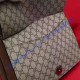 Gucci Dionysus GG Supreme Large Shoulder Bag with Tan Suede Detail