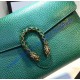 Gucci Dionysus Green Leather Mini Chain Bag