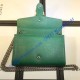 Gucci Dionysus Green Leather Mini Chain Bag