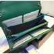 Gucci Dionysus Green Leather Mini Chain Bag