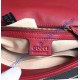 Gucci Medium GG Marmont Matelasse Shoulder Bag Red