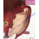 Gucci Small GG Marmont Matelasse Shoulder Bag Red
